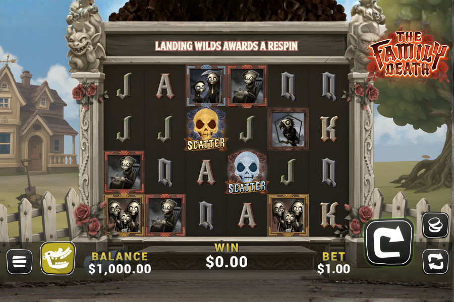 demo play of the family death slot